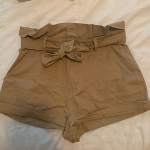 Beige shorts